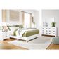 Ashley Binterglen 4-Piece King Panel Bedroom Set in White, , large