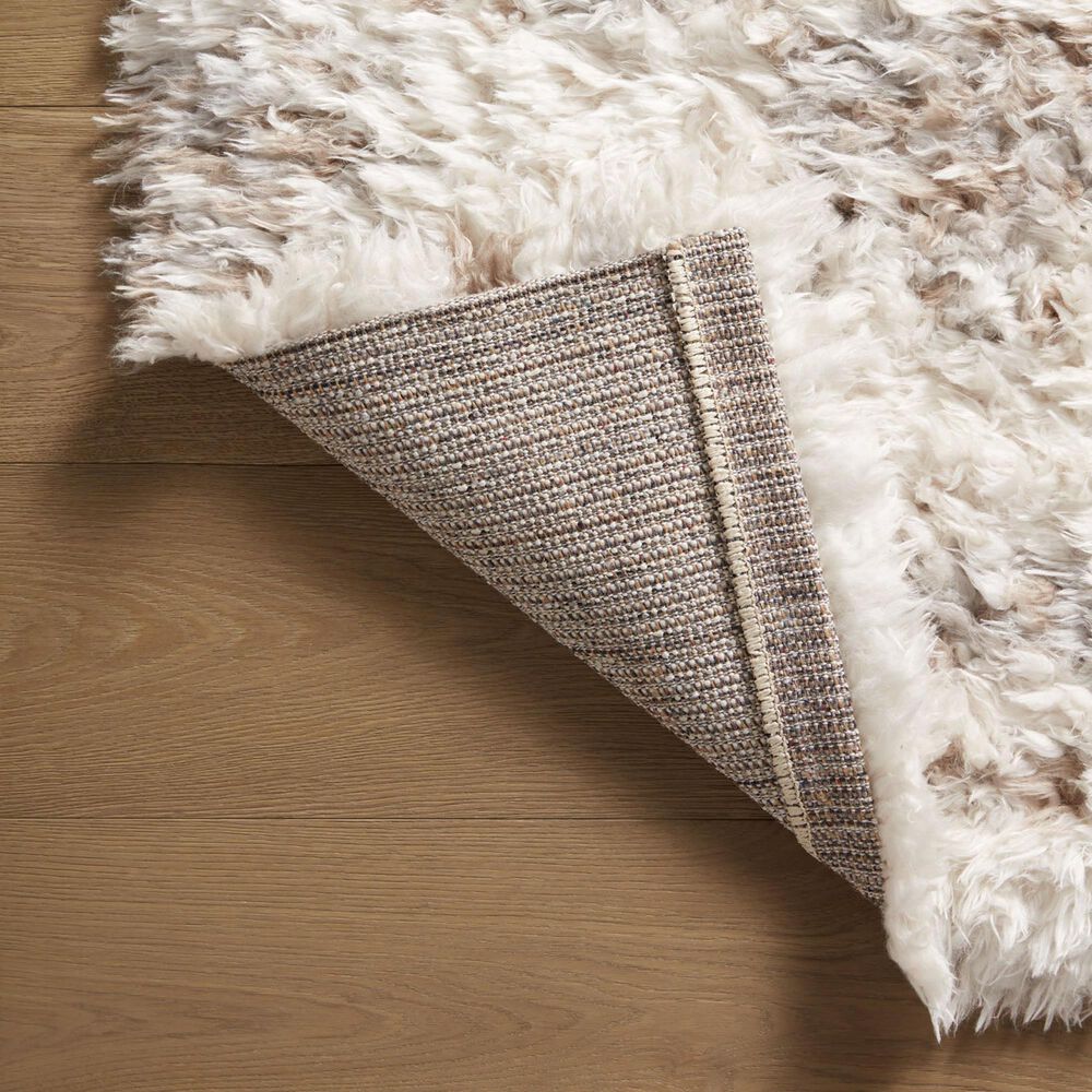 Angela Rose Amira 2&#39;7&quot; x 8&#39; Ivory and Pebble Runner, , large