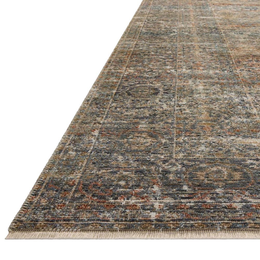 Loloi Heritage 10&#39; Square Midnight and Multicolor Area Rug, , large