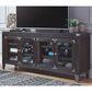 Signature Design by Ashley Todoe Extra Large 70" TV Stand in Industrial Gray, , large