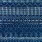 Safavieh Tulum TUL229N 9" x 12" Navy and Ivory Area Rug, , large