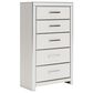 Ashley Zuraleus 5-Piece King Upholstered Storage Bedroom Set in Matte White, , large
