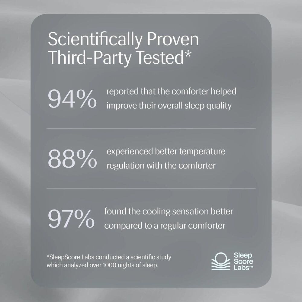 Rest Evercool King/California King Comforter in Cool Gray, , large