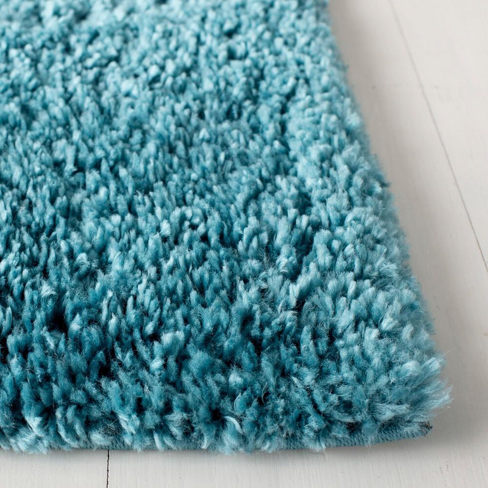 Safavieh August Shag 9&#39; x 12&#39; Turquoise Area Rug, , large