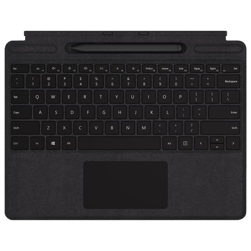 Microsoft Surface Pro X Signature Keyboard with Slim Pen Bundle in Black, , large