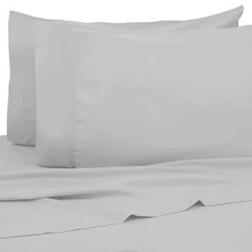 Trade Linker 3-Piece Twin XL Dorm Room 200 Thread Count Sheet Set in Silver, , large