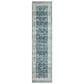 Oriental Weavers Sumter 2" x 8" Teal and Ivory Runner, , large