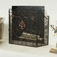Maple and Jade 47" x 30" Fireplace Screen in Black, , large