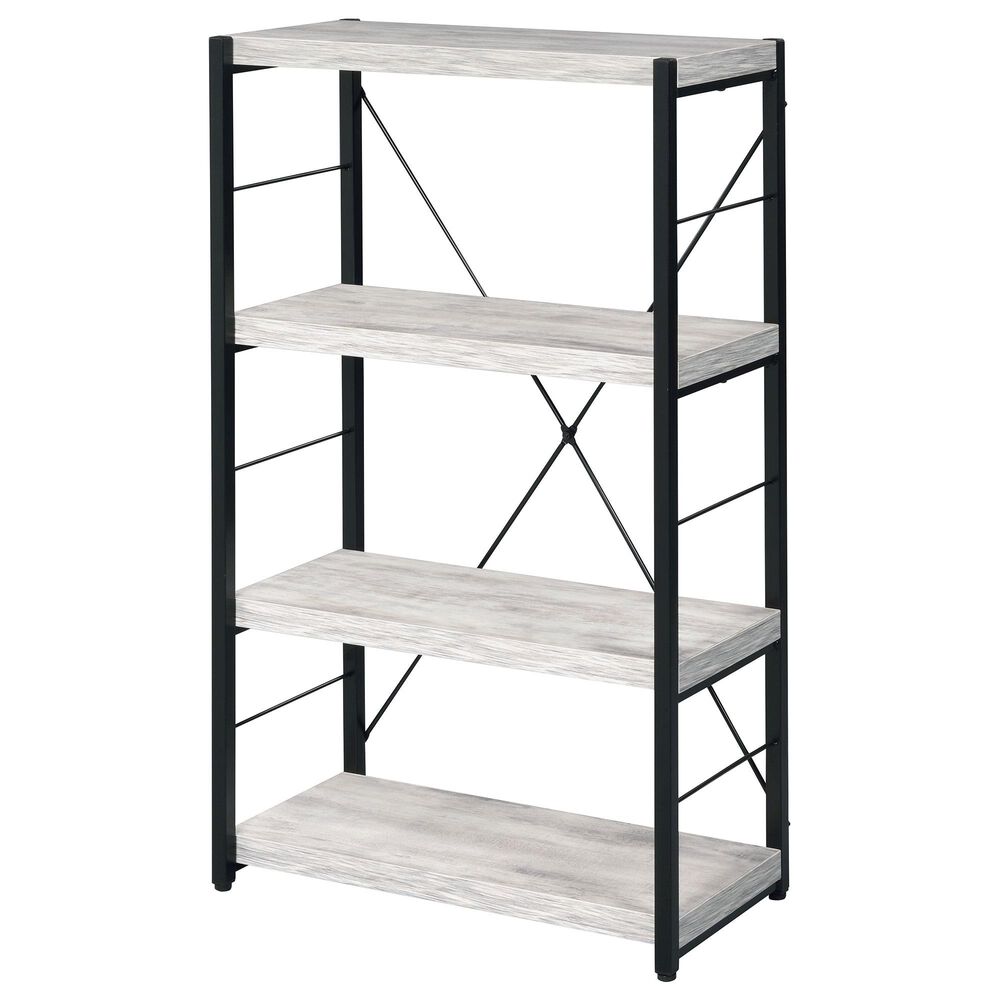 Gunnison Co. Jurgen Bookshelf in Antique White/Black, , large