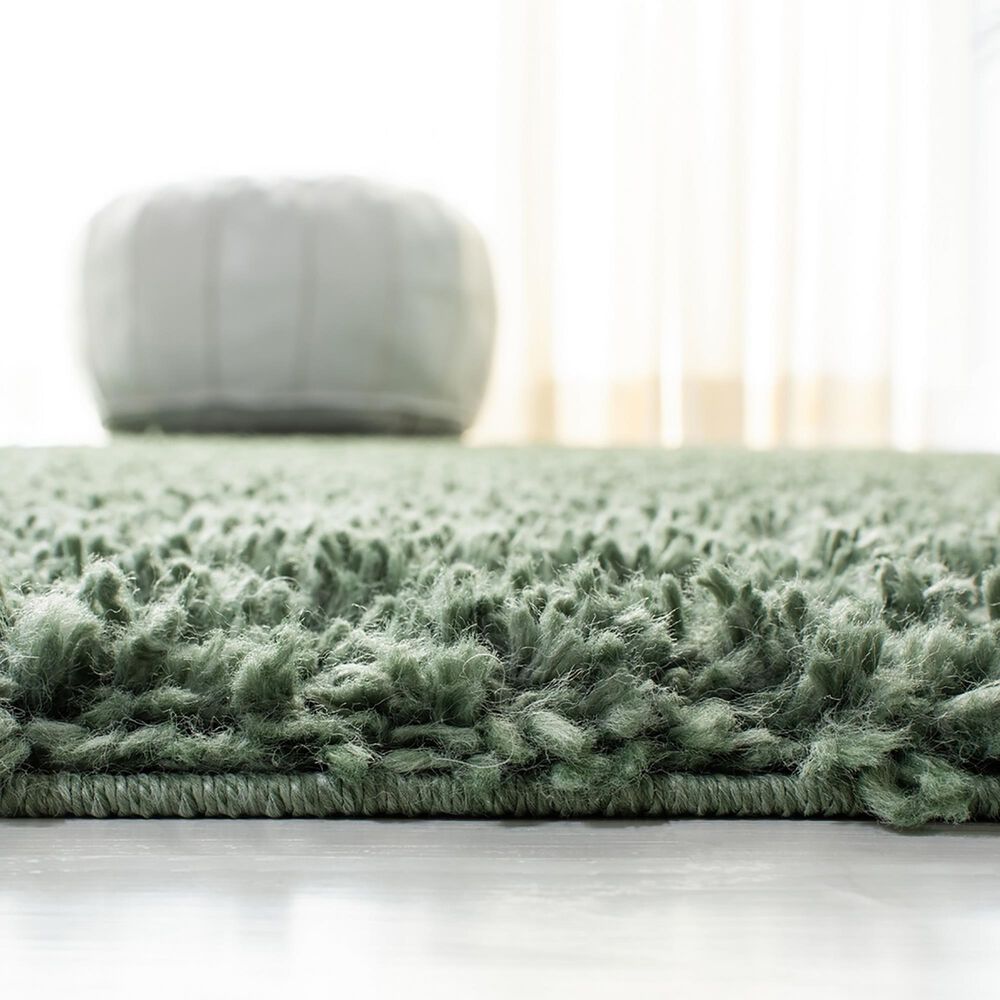 Safavieh August Shag 2&#39; x 5&#39; Green Area Rug, , large