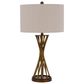 Cal Lighting Urban Metal Table Lamp in Rustic Gold, , large