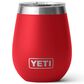 YETI Rambler 10 Oz Wine Tumbler with MagSlider Lid in Rescue Red, , large