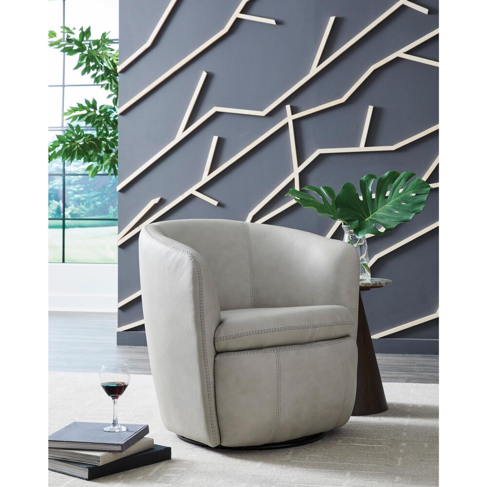 Ashley Kierreys Swivel Accent Chair in Bone, , large