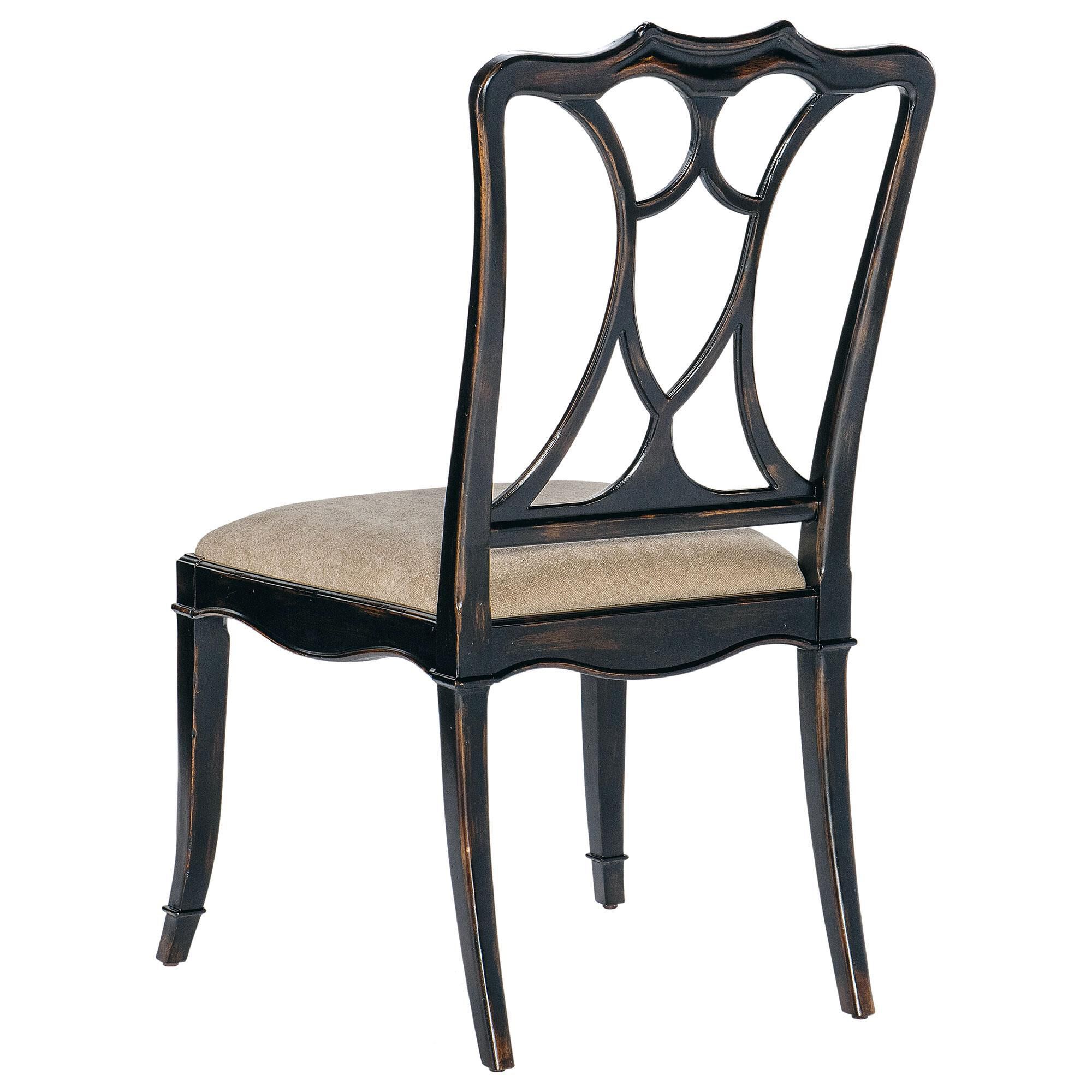 Hooker Furniture Charleston Side Chair in Black Cherry NFM