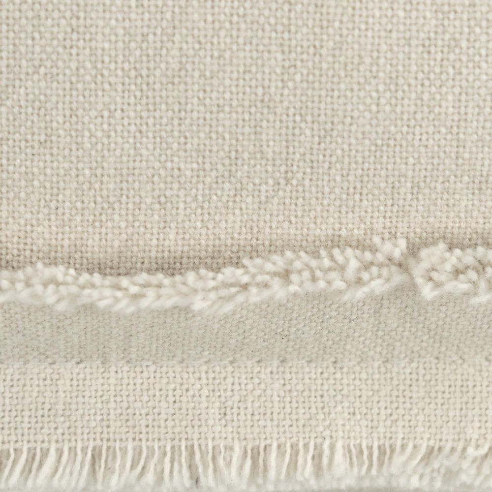 Rizzy Home 14&quot; x 26&quot; Down Filled Throw Pillow in Natural, , large