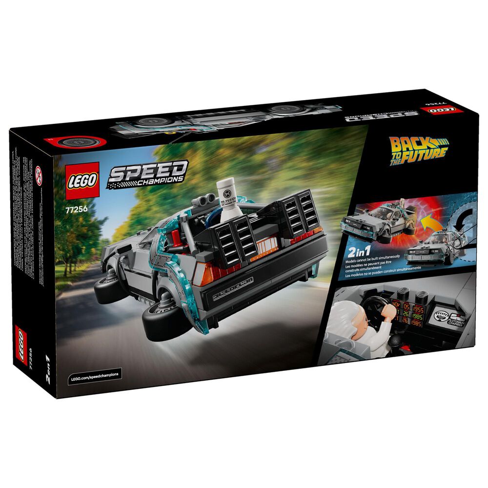 LEGO Speed Champions Time Machine from Back to the Future Building Set, , large