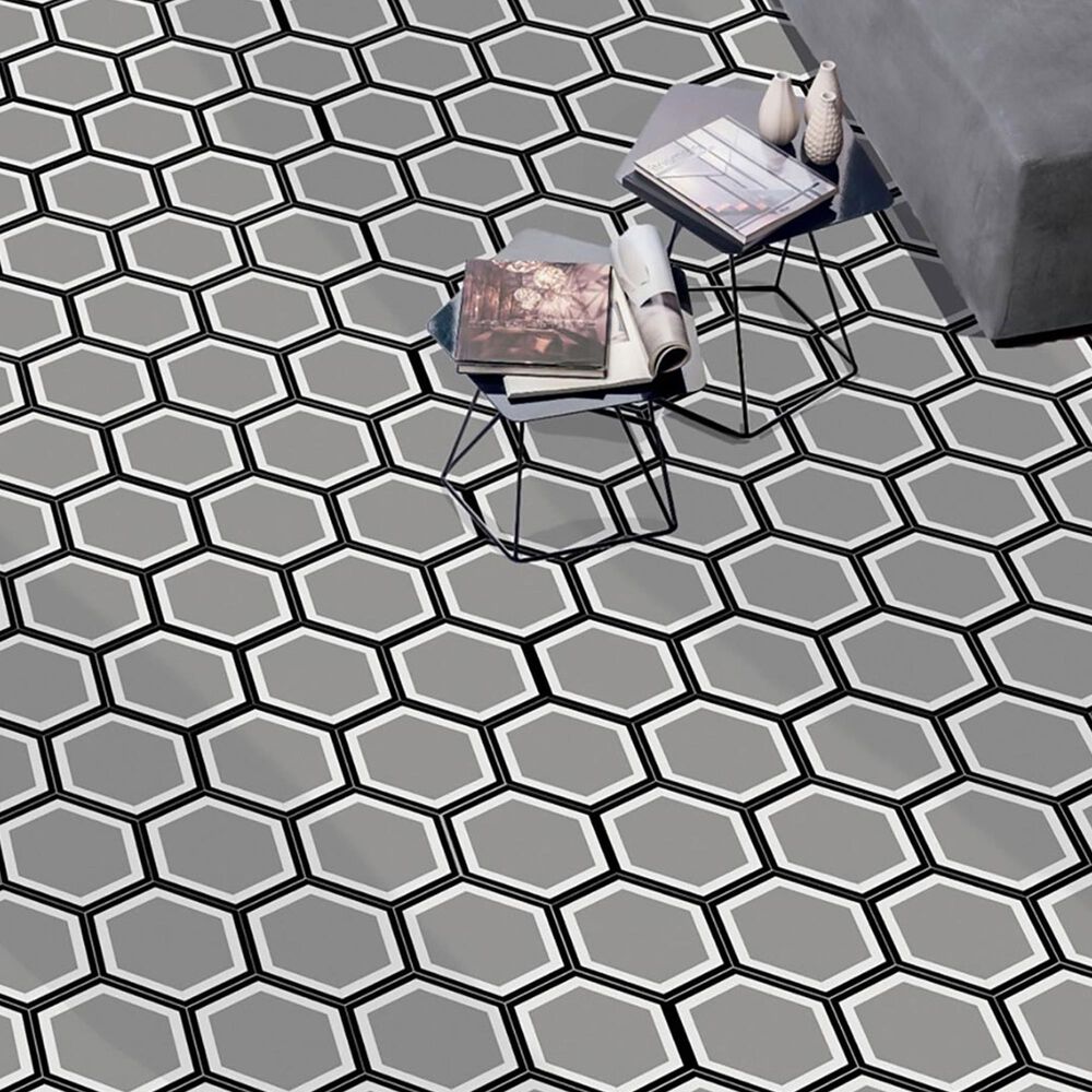 MS International Hexley Hive 9&quot; x 10&quot; Porcelain Mosaic Sheet, , large