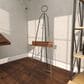 Maple and Jade Large Adjustable Display Easel with Wood Tray in Matte Black and Natural, , large