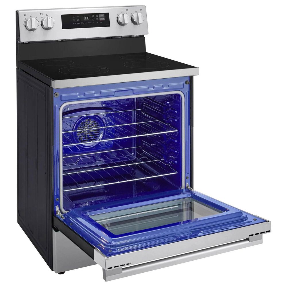 LG 6.3 Cu. Ft. Smart Electric Range in Stainless Steel, , large