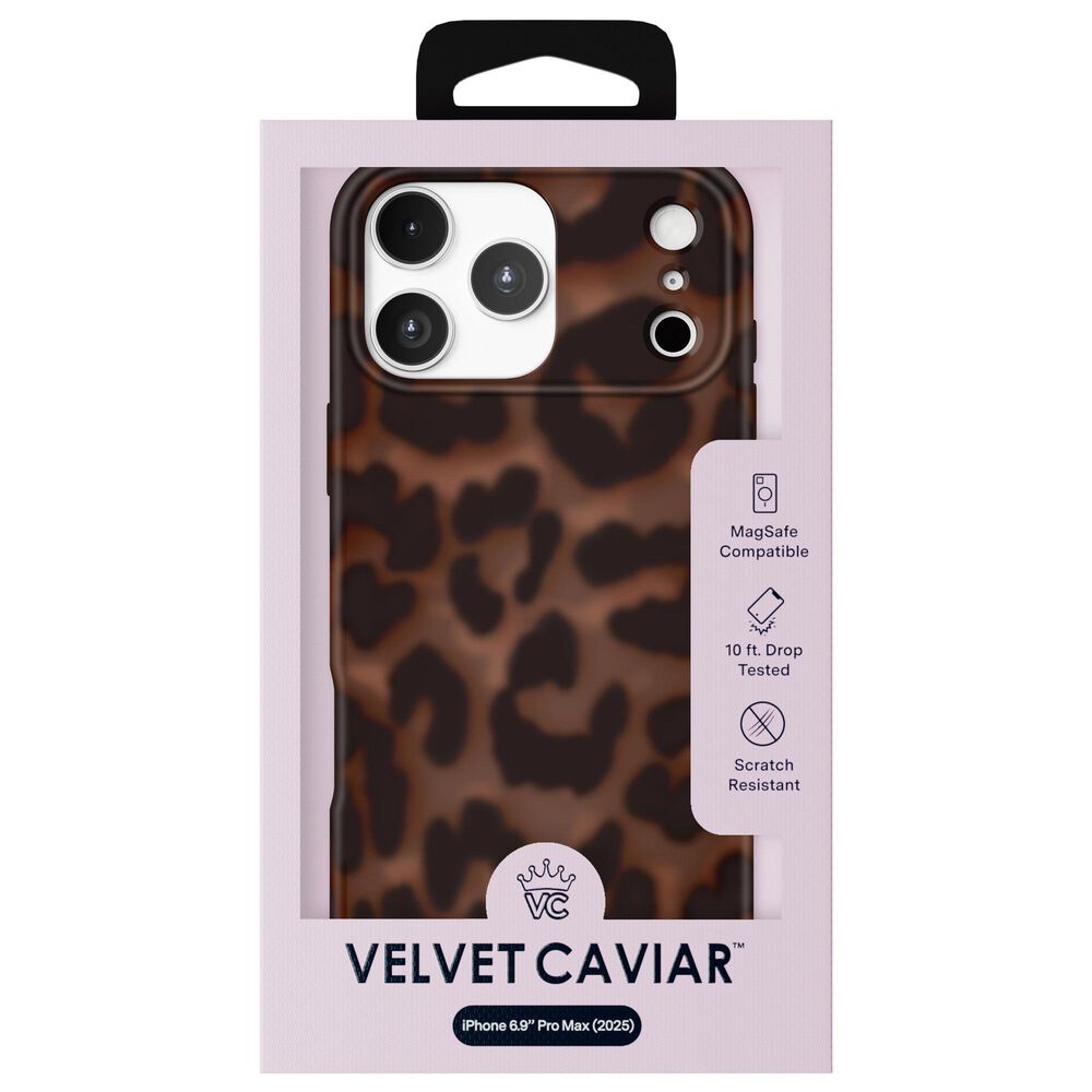 Velvet Caviar MagSafe Case For Apple iPhone 17 Pro Max in It Girl Leopard, , large