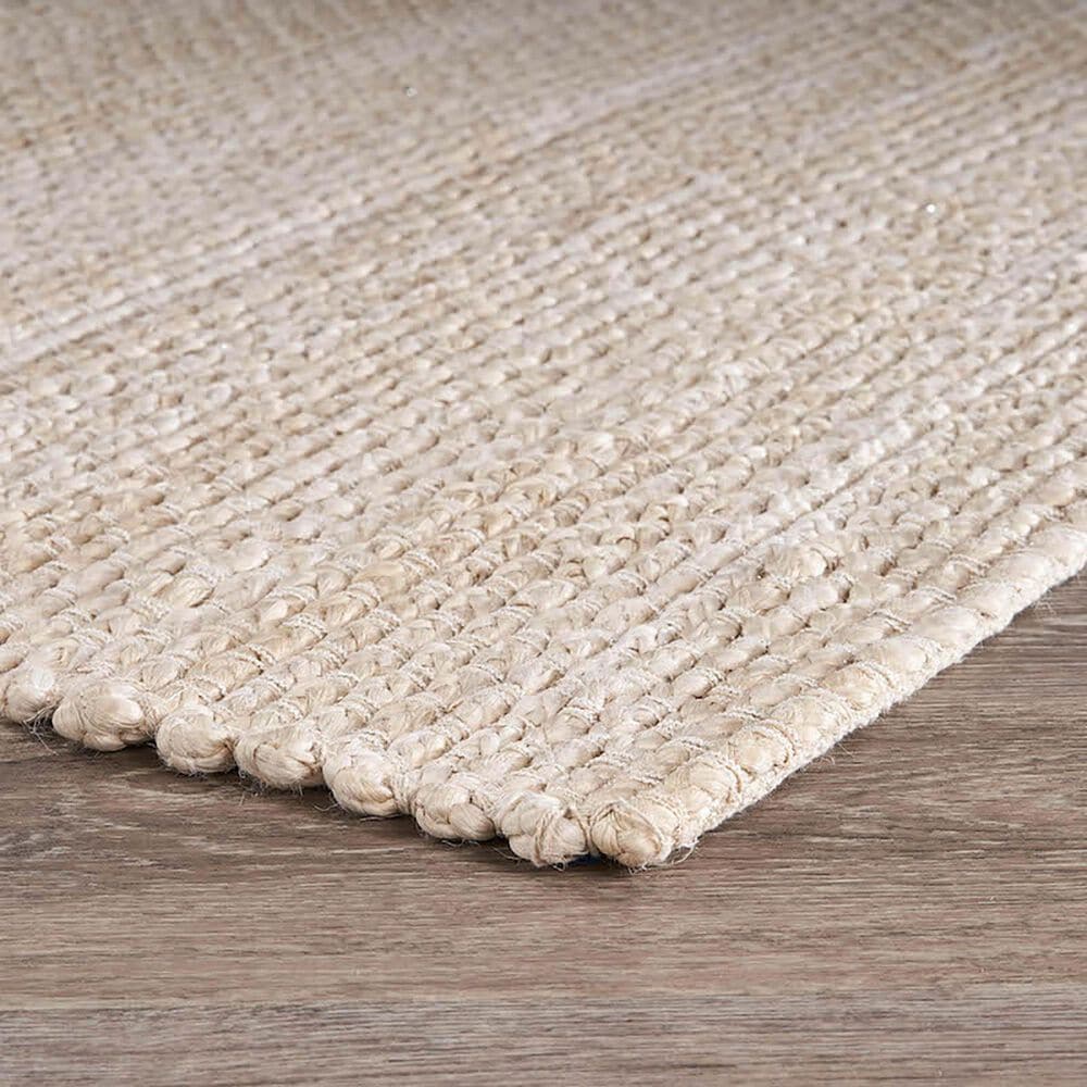 L&amp;R Resources Bleached Naturals 5&#39; x 7&#39;9&quot; Bleach and Ivory Area Rug, , large