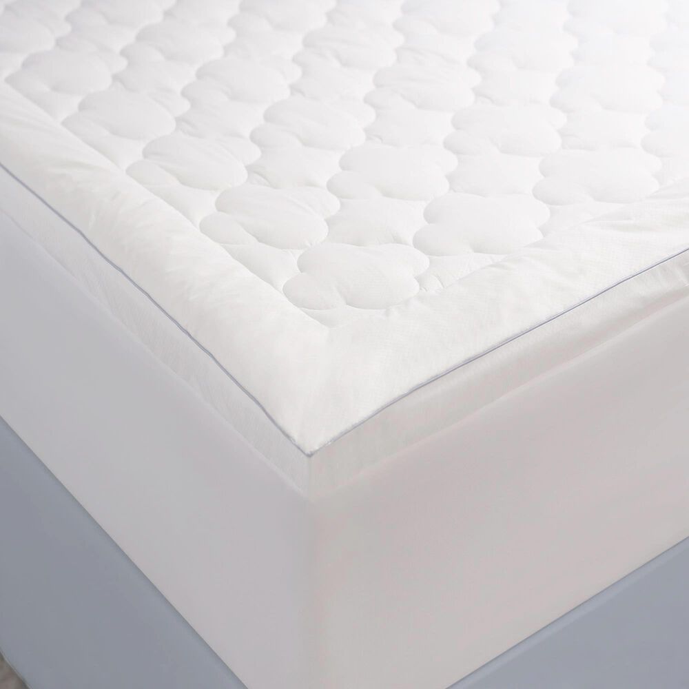 Allied Home TempaSleep Twin Mattress Pad in White, , large