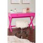 Linon Home Decor Peggy Writing Desk in Raspberry Pink, , large