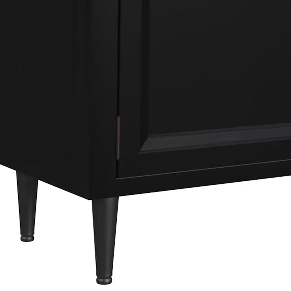 Mayberry Hill Taurus Bookcase in Flat Black, , large