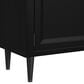 Mayberry Hill Taurus Bookcase in Flat Black, , large