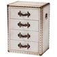 Baxton Studio Jaelyn 4-Drawer End Table in Coffee, , large