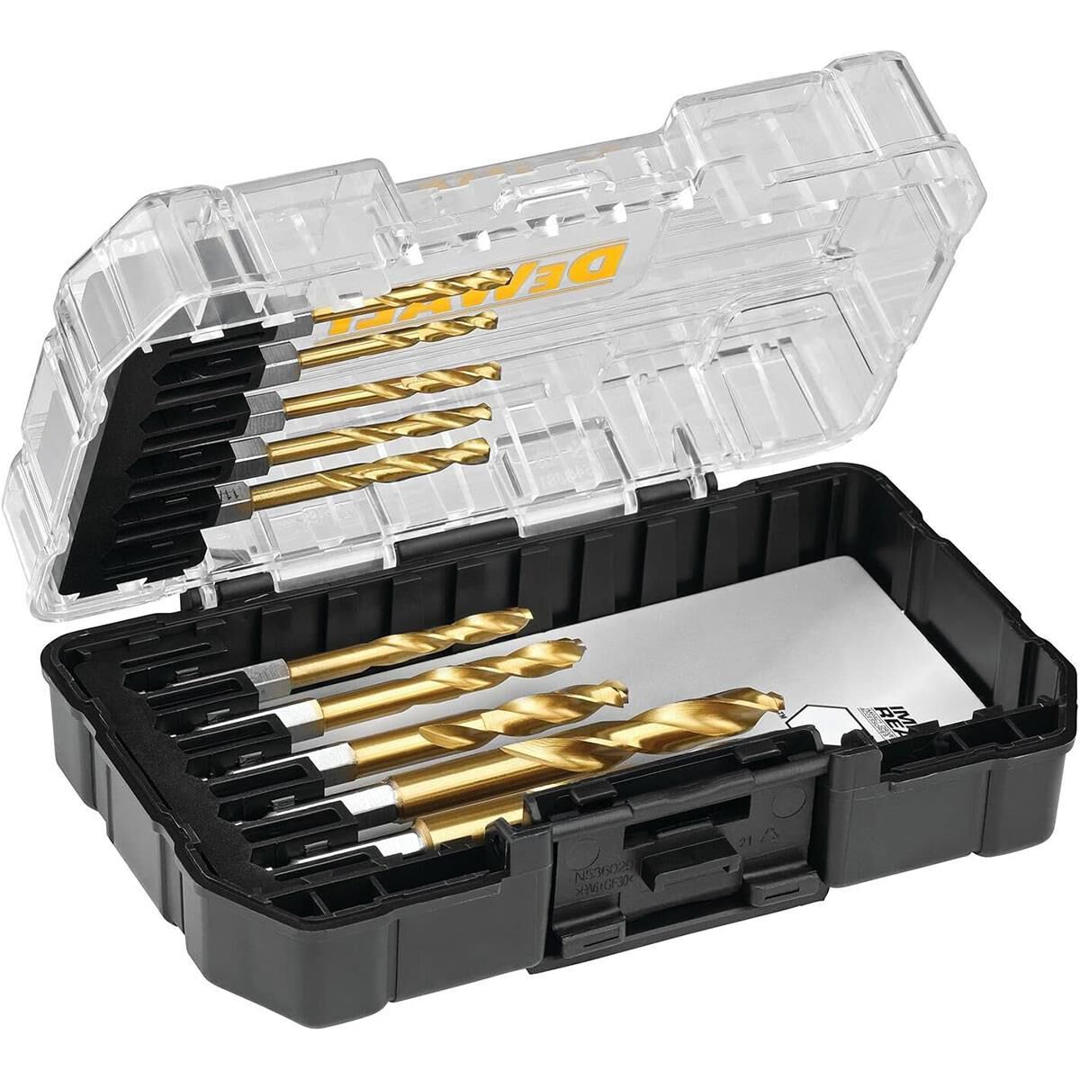 Large dewalt hotsell drill bit set