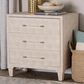 Baxton Studio Nira 3-Door Buffet Storage Cabinet in Beige, , large
