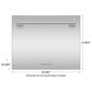 Fisher & Paykel 24" Single Drawer Dishwasher in Stainless Steel, , large
