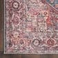 57 Grand by Nicole Curtis Series 1 Brick Red and Blue 9"2" x 12" Area Rug, , large