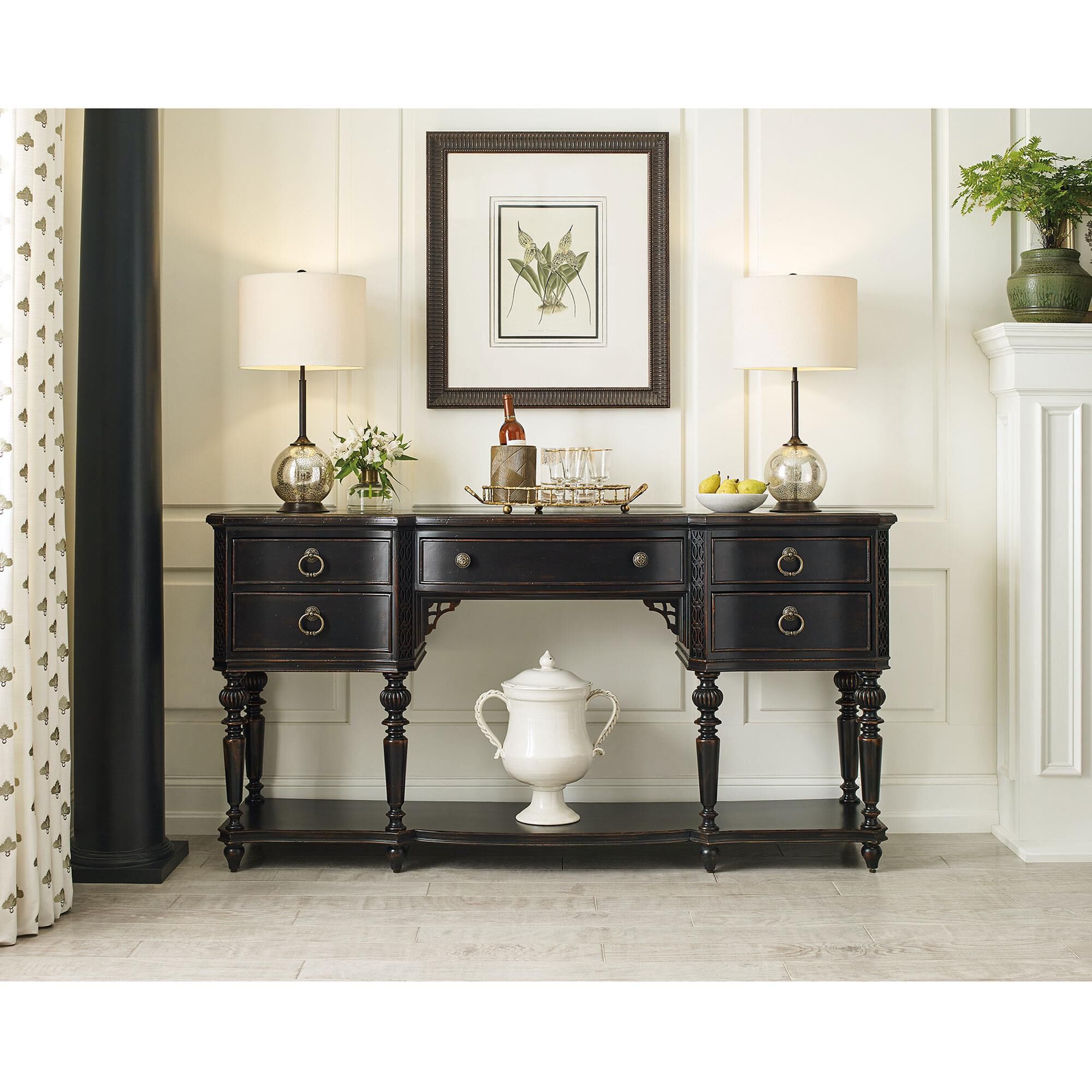 Hooker hotsell buffet table