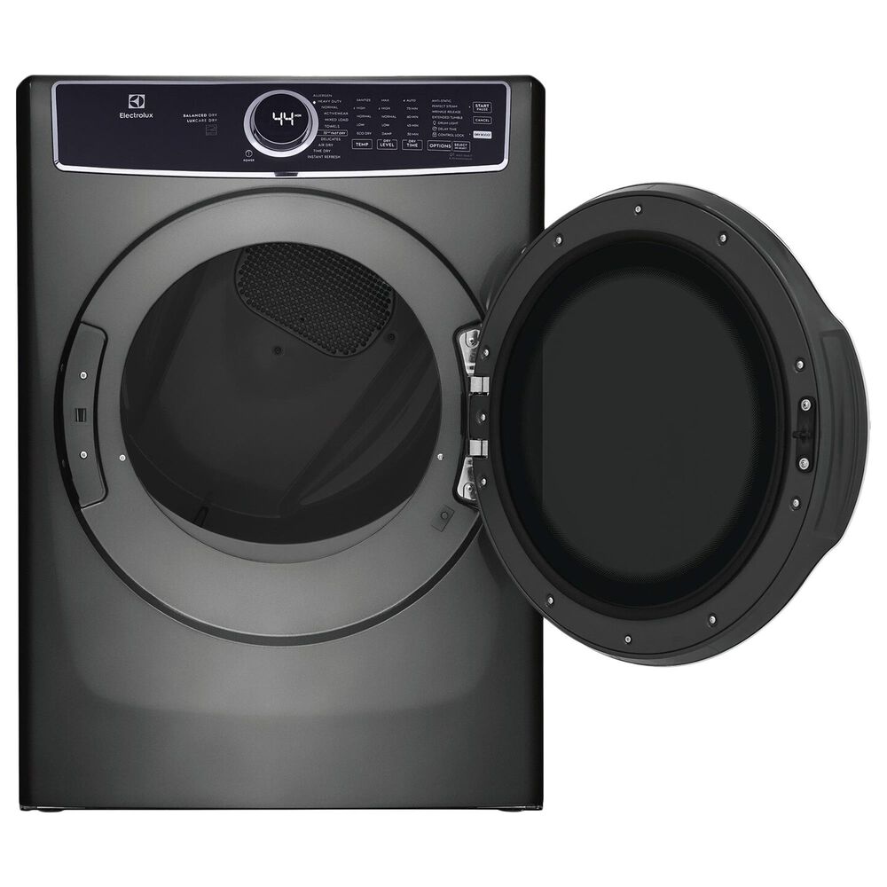 Electrolux 4.5 Cu. Ft. Front Load Washer and 8.0 Cu. Ft. Gas Dryer Laundry Pair in Titanium, , large