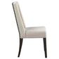 Steve Silver Napa Side Chair with Beige Cushion in Dusky Cedar, , large