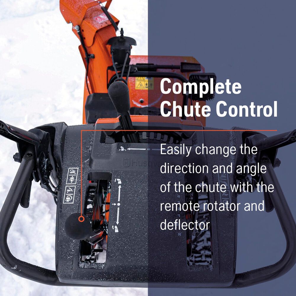 Husqvarna 27" Snow Blower in Orange, , large