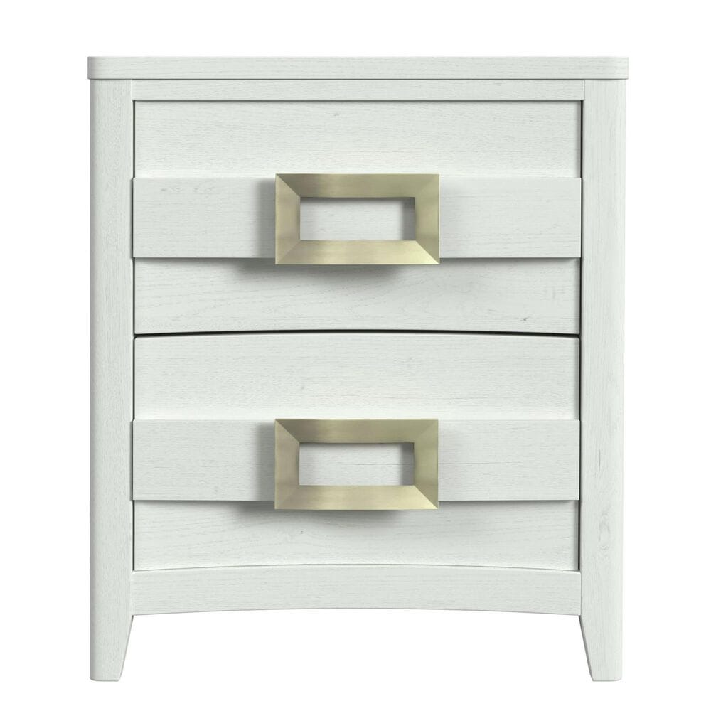 Mayberry Hill Tobias 2-Drawer Nightstand in White, , large