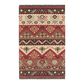 Surya Jewel Tone JT-8 2" x 3" Khaki, Red, Brown and Rose Area Rug, , large