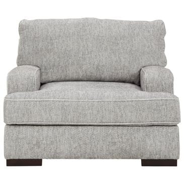 Signature Design by Ashley Mercado Chair and a Half in Pewter, , large