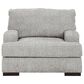 Ashley Mercado Chair and a Half in Pewter, , large