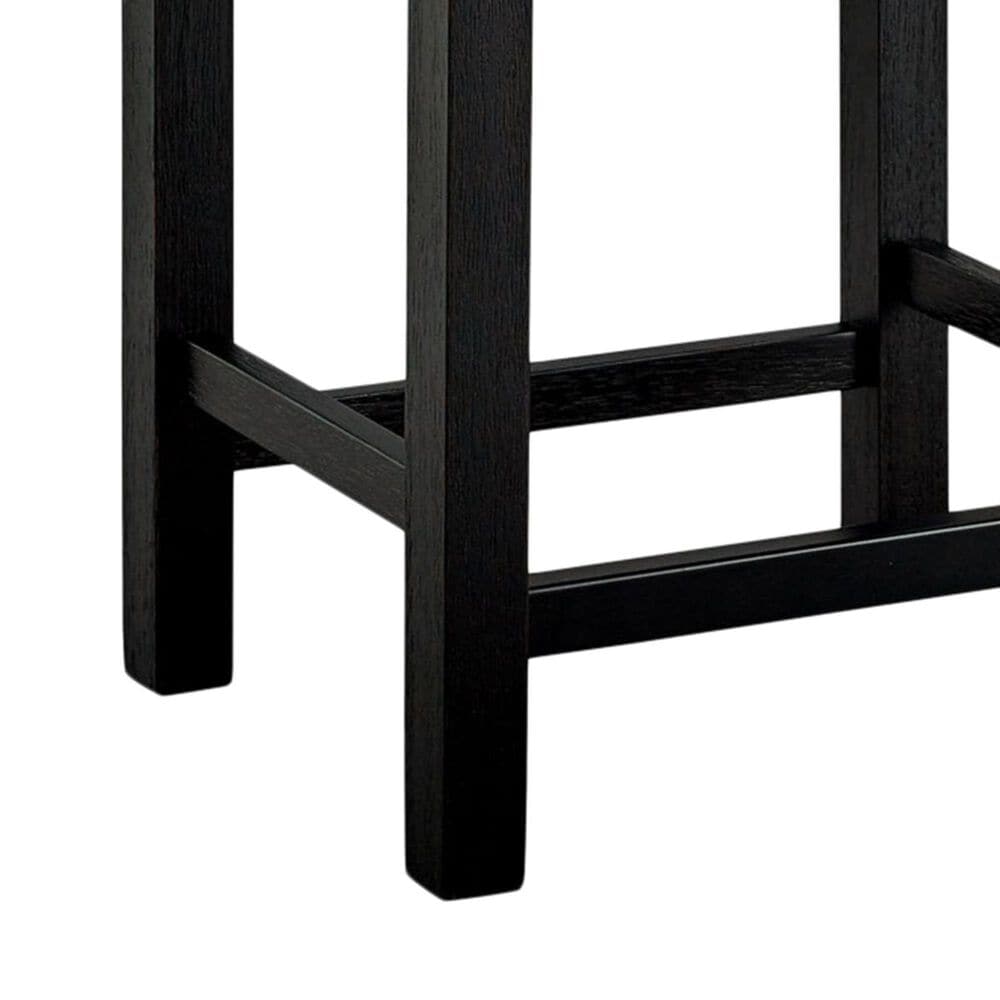 Crystal City Aspen 24&quot; Counter Stool in Ebony, , large