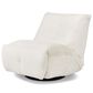 Jennifer Taylor Home Rearden Manual Swivel Glider Recliner in Pearl White, , large