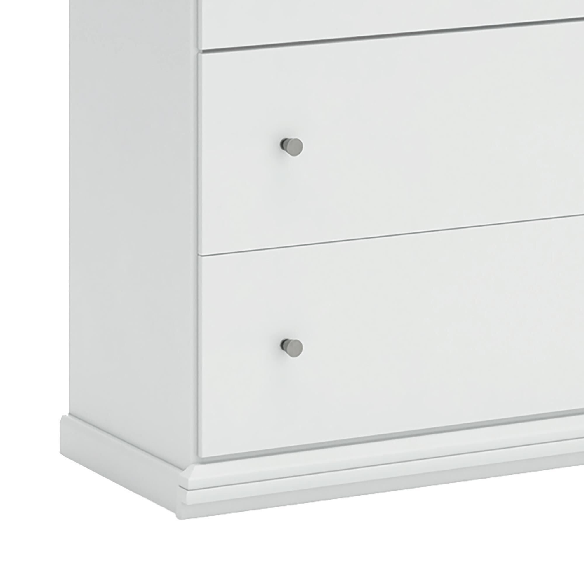 Ashley Bostwick Shoals 4-Piece Queen Panel Bedroom Set in White