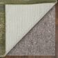 Feizy Deja 5" x 7"6" Green Area Rug, , large