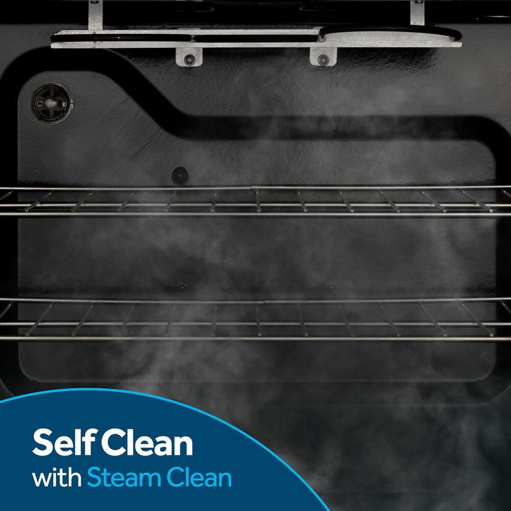 GE Appliances 30" Slide-In Electric Range with Crisp Mode in Black, , large