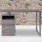 Flash Furniture Harwood Desk in Brown, , large