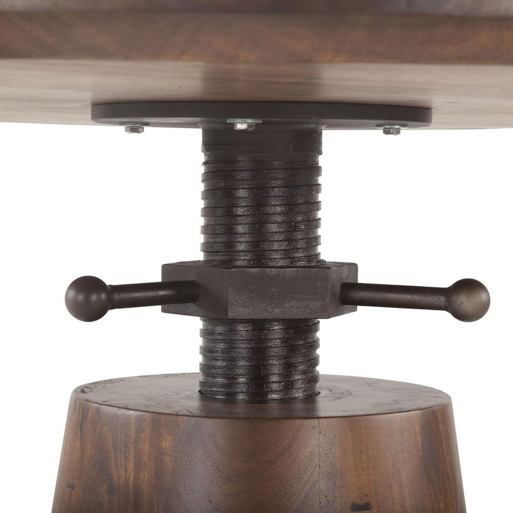 Home Trends &amp; Design 40&quot; Round Dining Table in Walnut - Table Only, , large