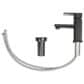MS International 1-Handle Bathroom Faucet in Matte Black, , large